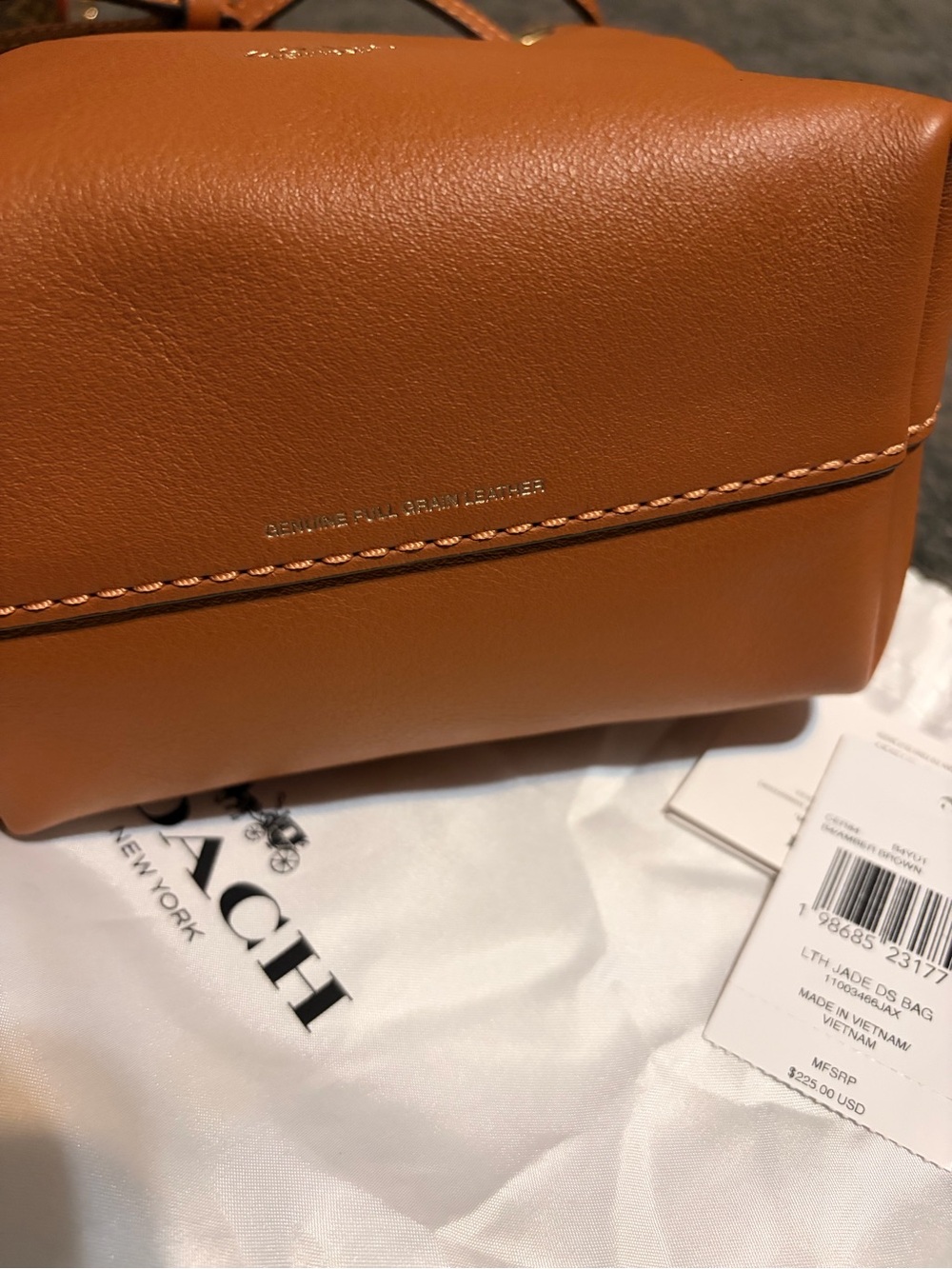 Coach Jade Drawstring Bucket Bag - Picture 6 of 8